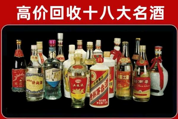 揭东回收铁盖茅台酒